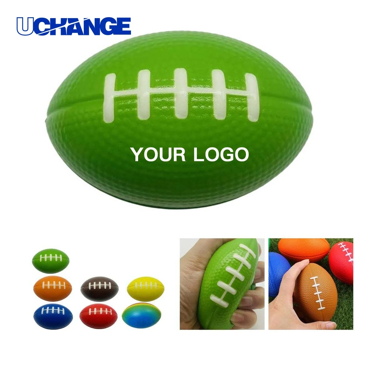 Soft PU Foam Stress Ball Toy Football 1