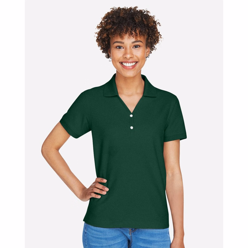 Women's Pima Piqué Polo - D100W