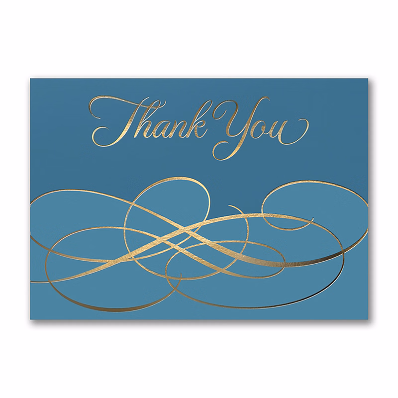 Thank You Swirl Card