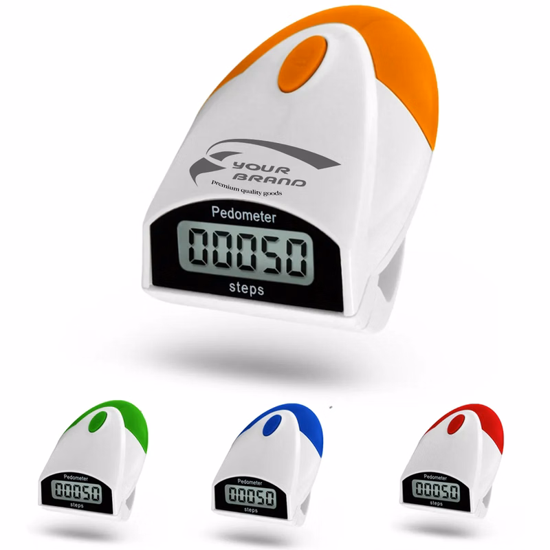 Portable Simple Step Counter Pedometer With Waist Clip