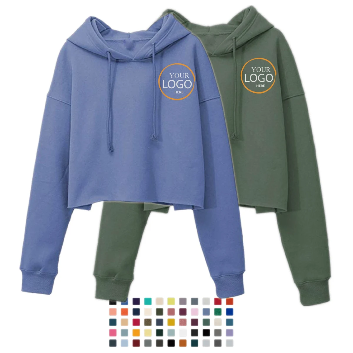 Sweatshirt Crop Hoodie 1