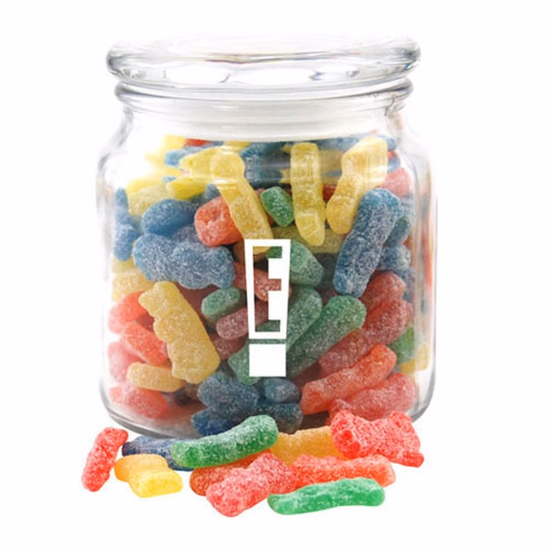 Jar with Sour Patch Kids