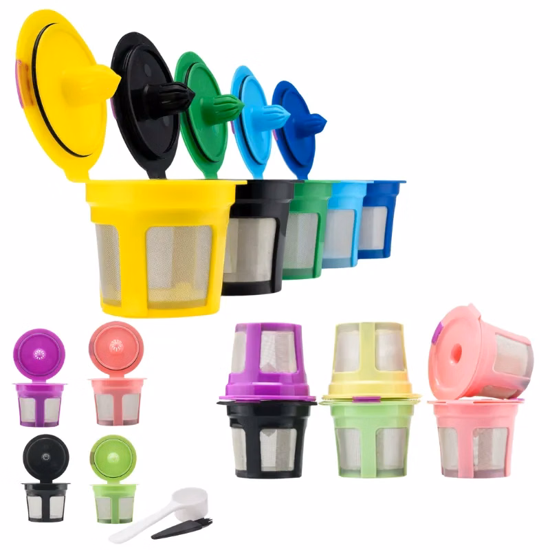 Reusable filter Kcup coffee capsule cup