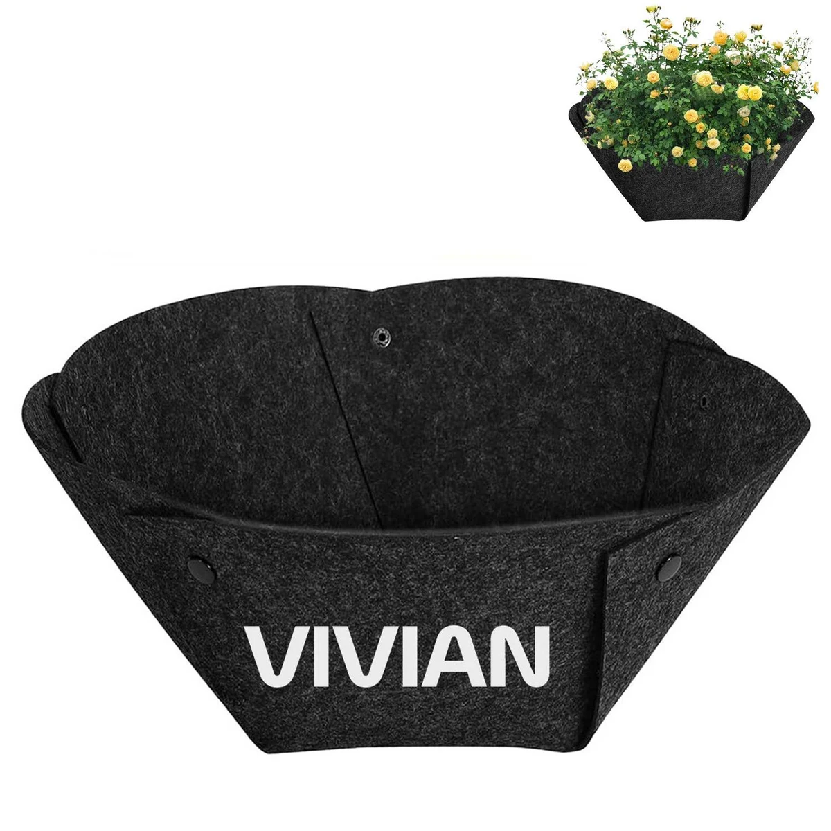 Garden Felt Hanging Basket Liner 1