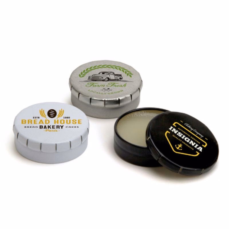 Click Top Tin Lip Balm Moisturizer