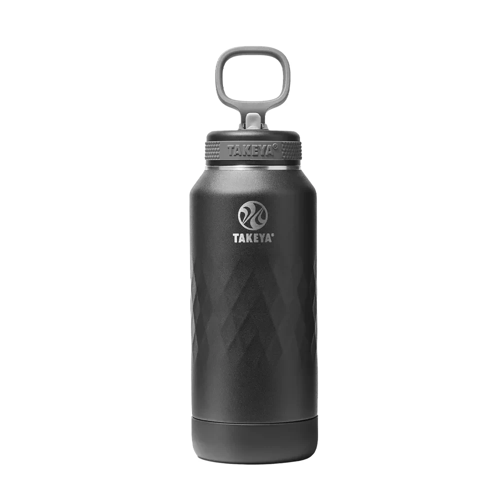 Takeya 32 oz Sport Water Bottle with Straw Lid 1