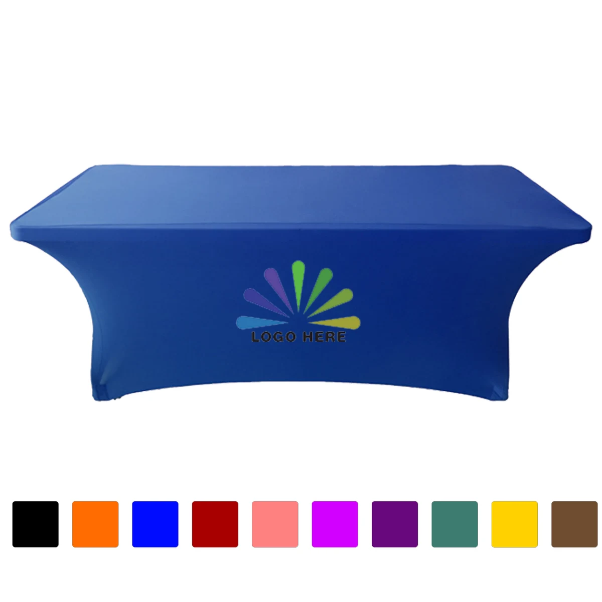 5FT 230 GSM Fitted Stretch Table Cover 1