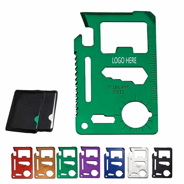 Ultimate 11-in-1 Survival Credit Card Multitool