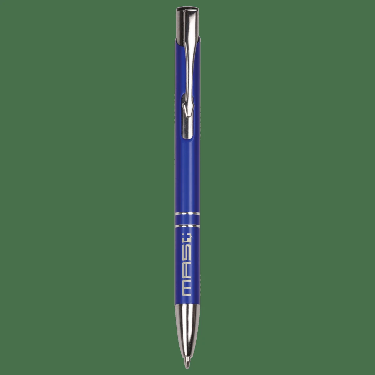 Blue with Silver Trim Pen 1