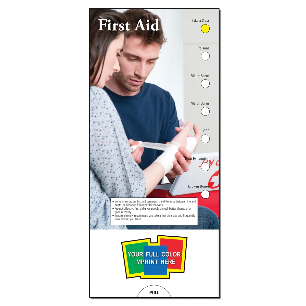 SLIDE CHART - First Aid Slide Chart 1