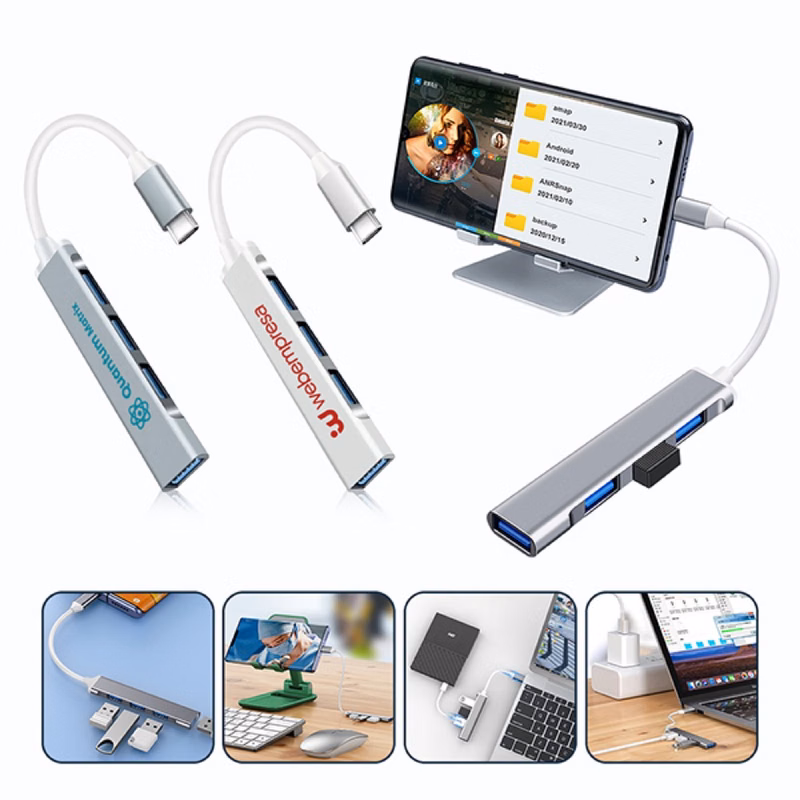 Tech Deck 4 Port USB Hub