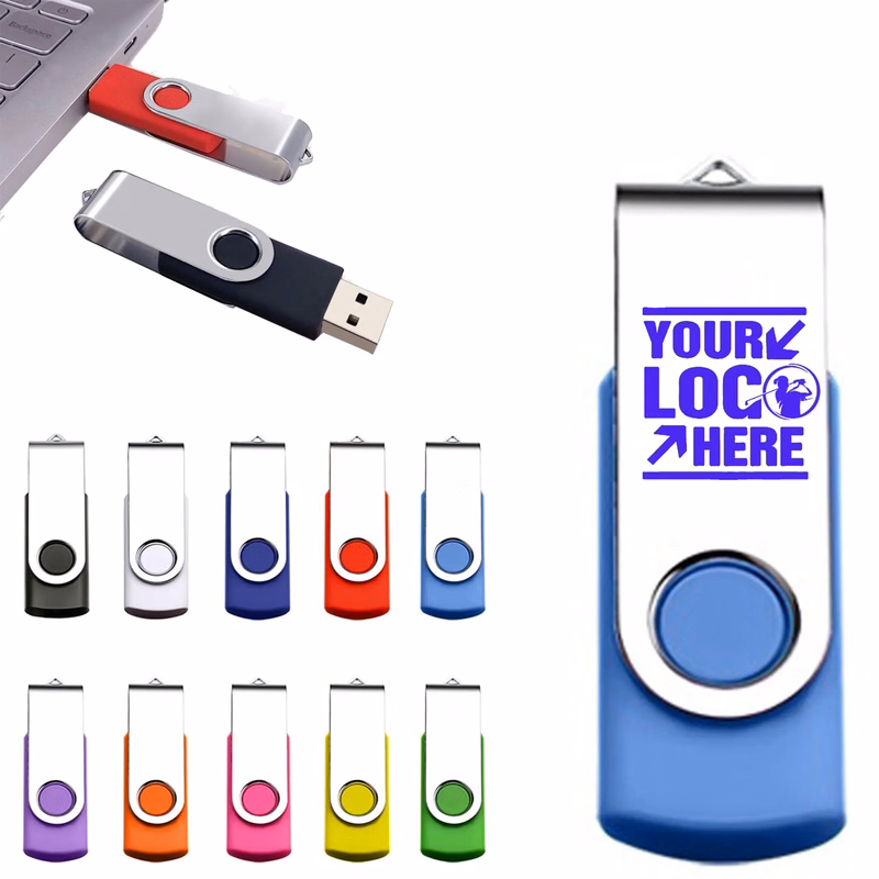 16GB High-Speed Transfer Swivel USB Flash Drive