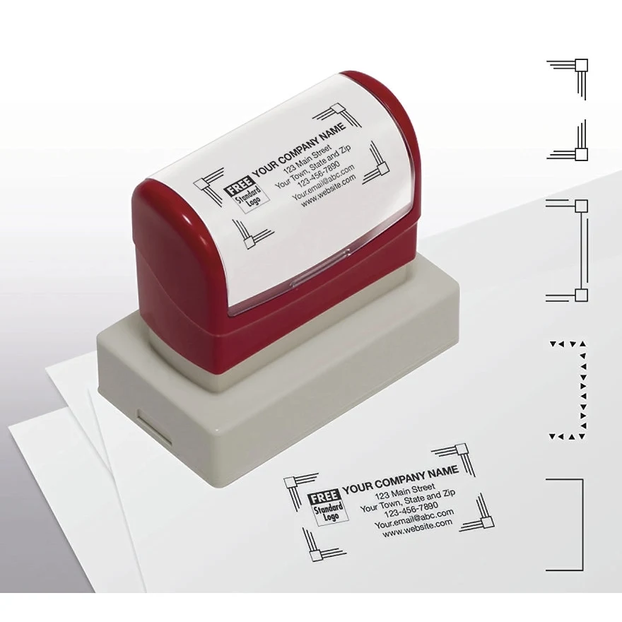 Stamp, Name & Address, Large - Pre-Inked 1