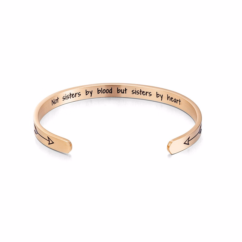 Steel Open Bracelet