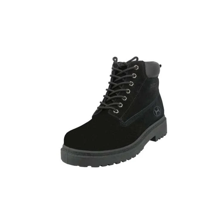 Men's 6" Suede Work Boots Black 7-12 1