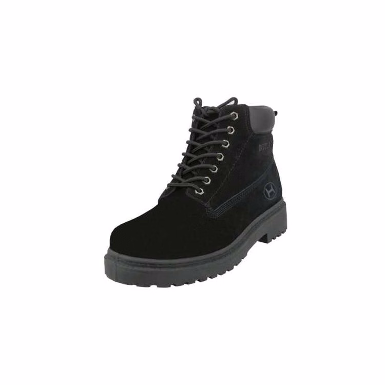 Men's 6" Suede Work Boots Black 7-12