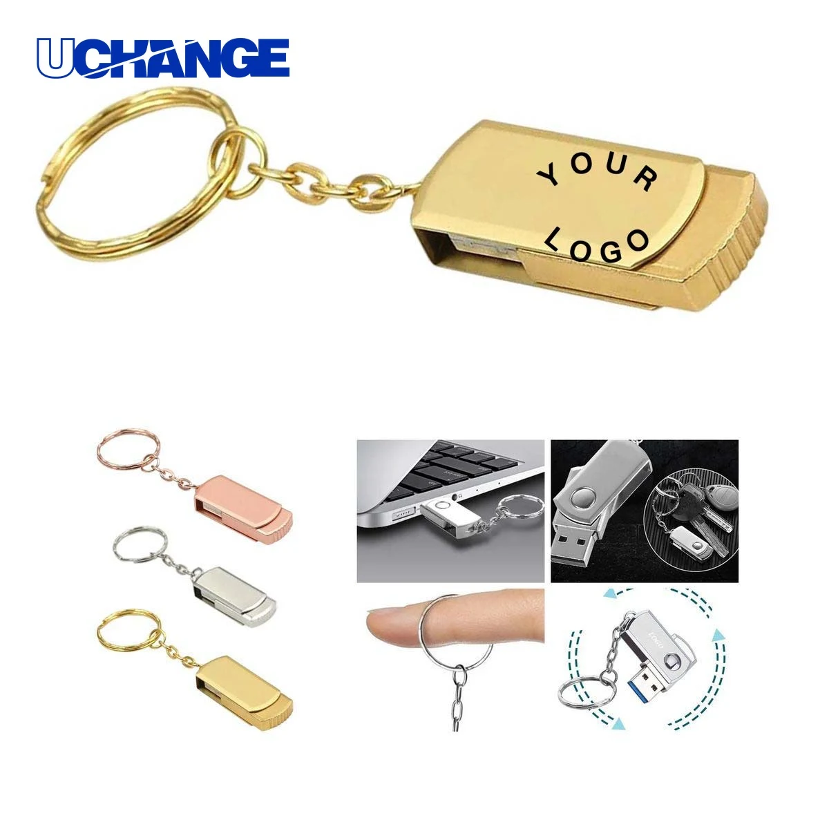 Metal USB Stick Storage 4GB for Data Storage 1