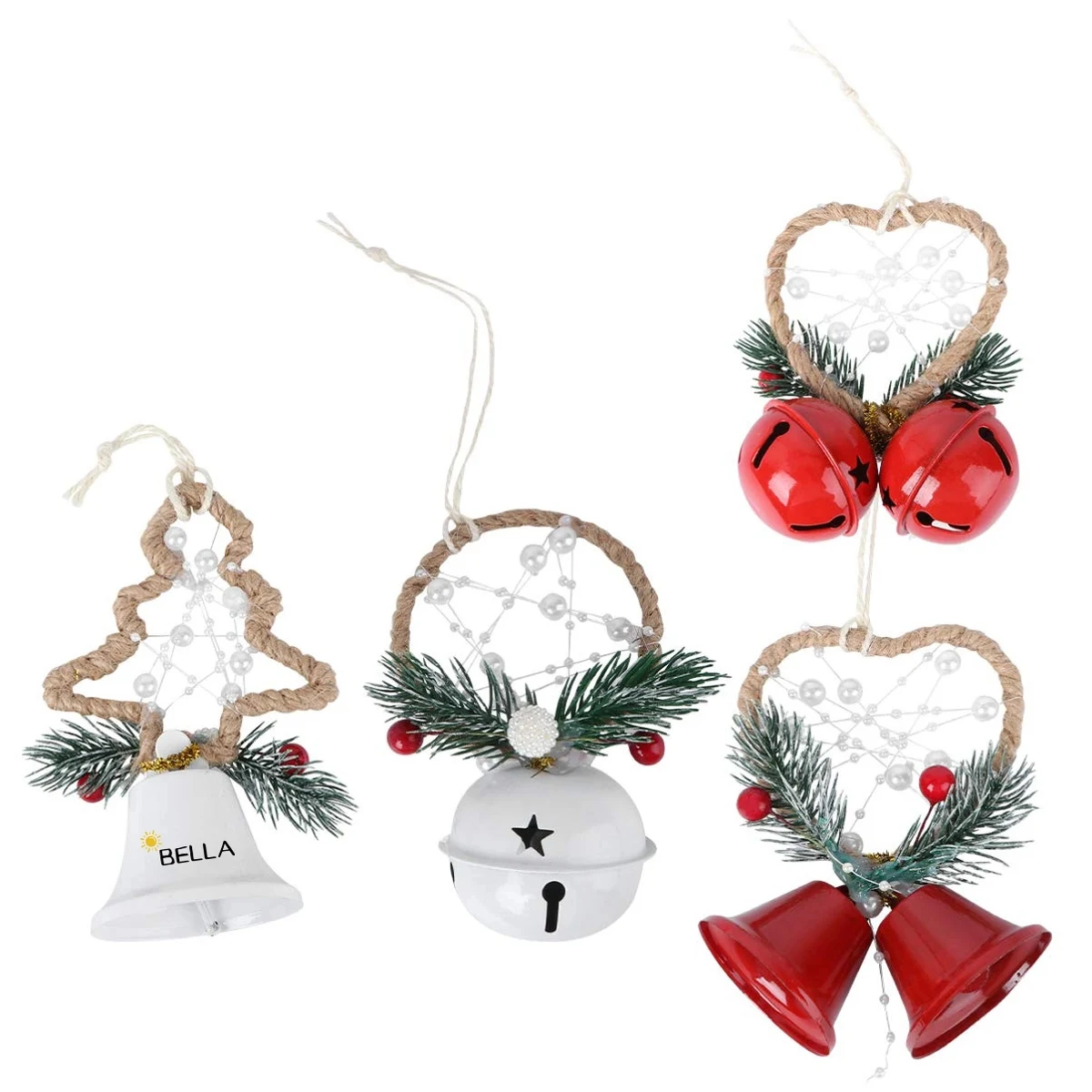 Christmas Bell Hanging Ornament Decorative 1