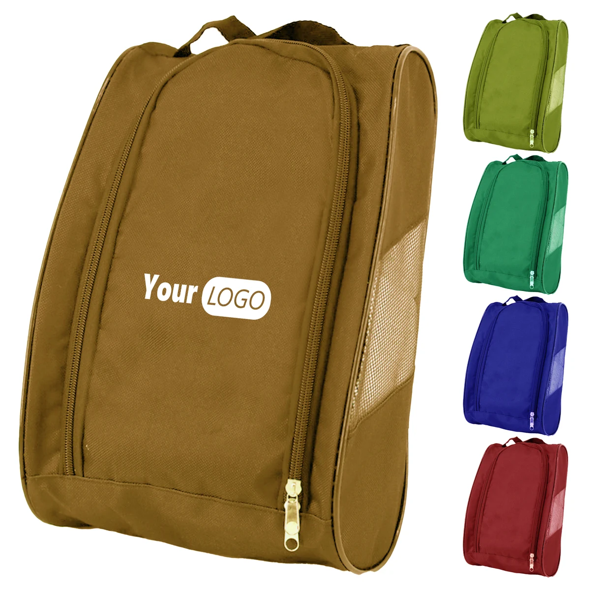 Oxford Durable Waterproof Shoe Bag ?C Ventilated Design With Zipper 1
