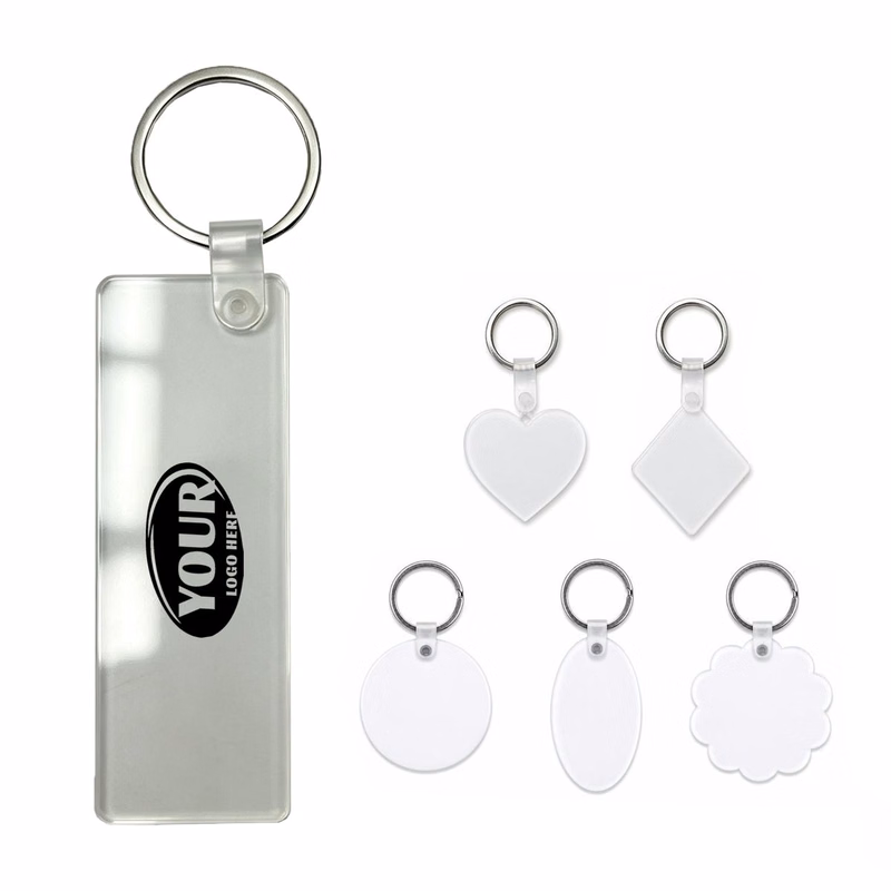 Rectangular Acrylic Keychain