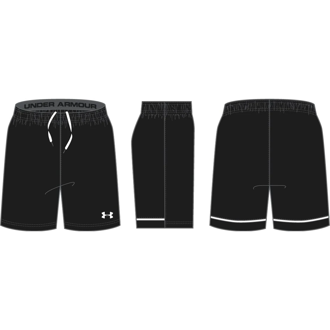 Boys' UA Squad Shorts 1