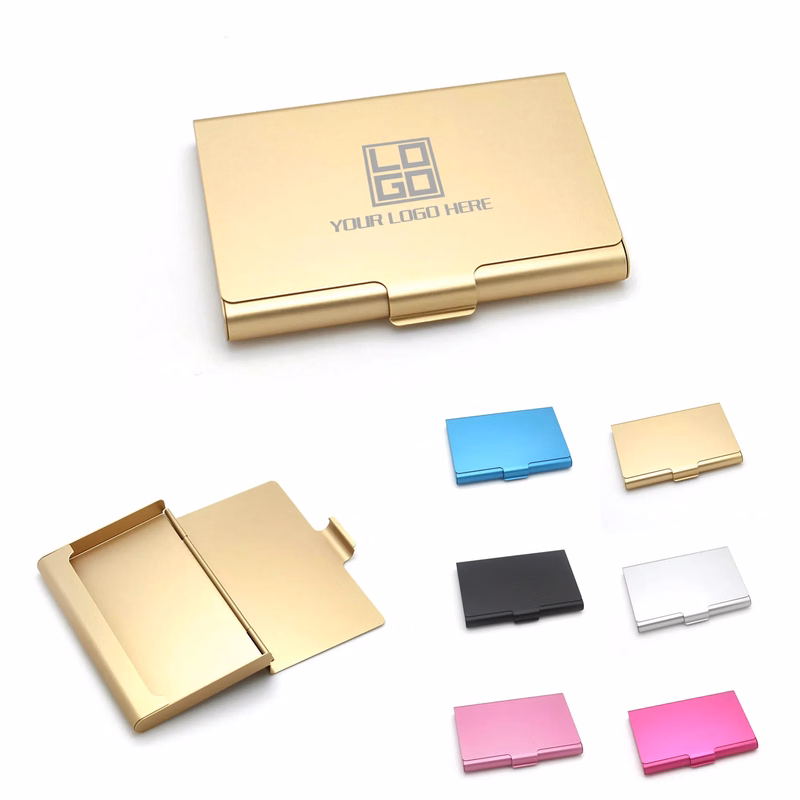 Alloy Business Card Holder MOQ30pcs
