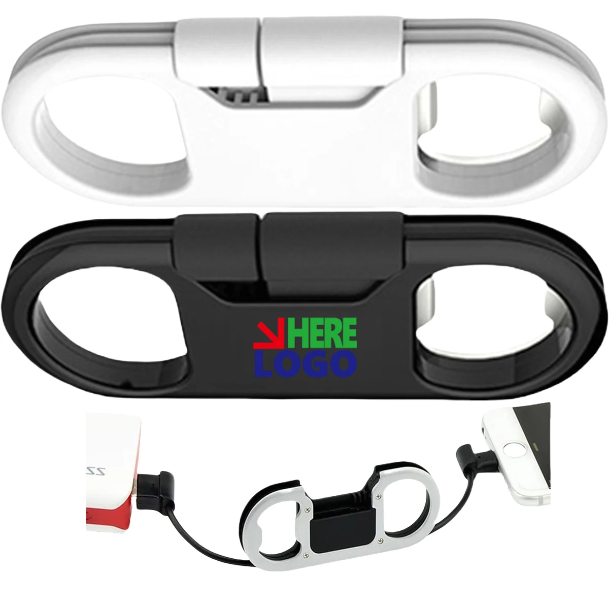 Portable Mini USB Cable Fast Charging Keychain MOQ20 1
