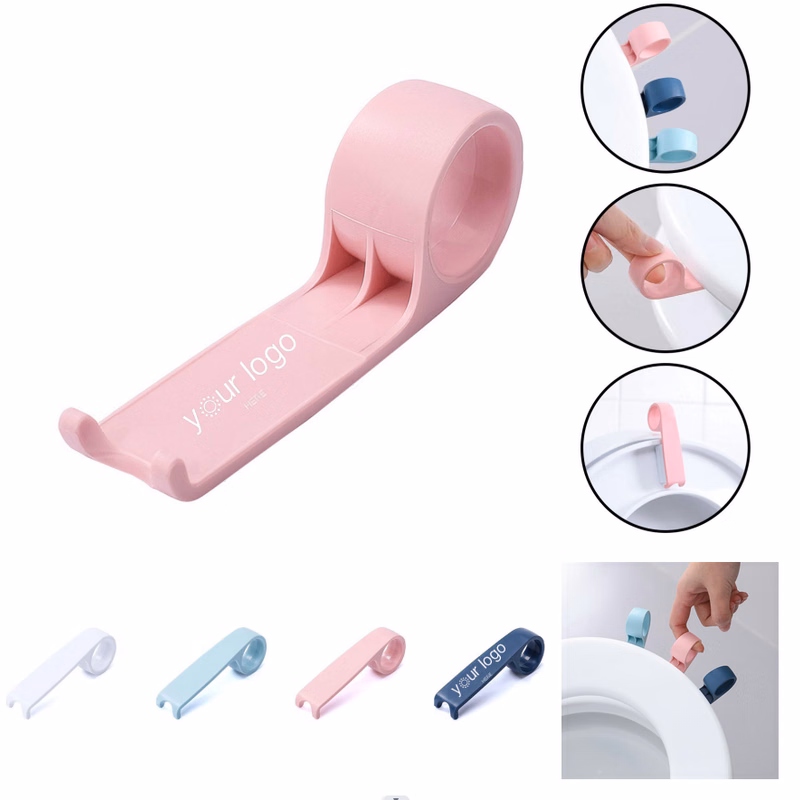Touch Free Toilet Seat Cover Handle