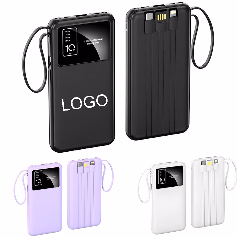 10000 mAh SmartLite 3-In-1 LED Power Bank