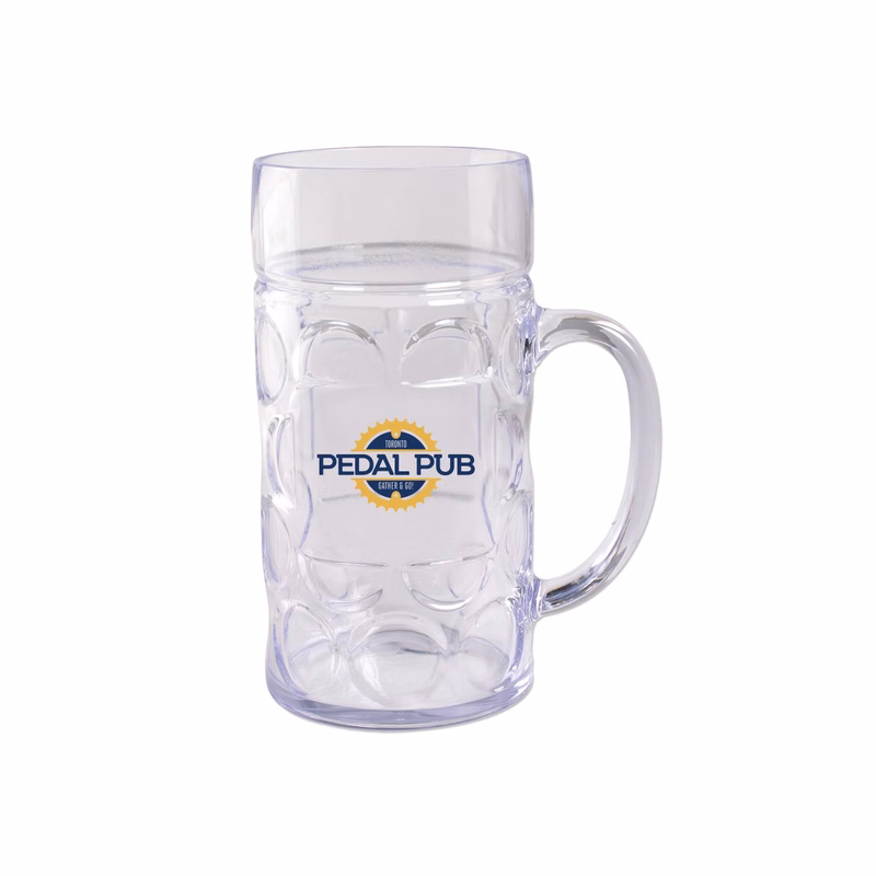 1/2 Liter Plastic German Style Oktoberfest Beet Mug with Handle