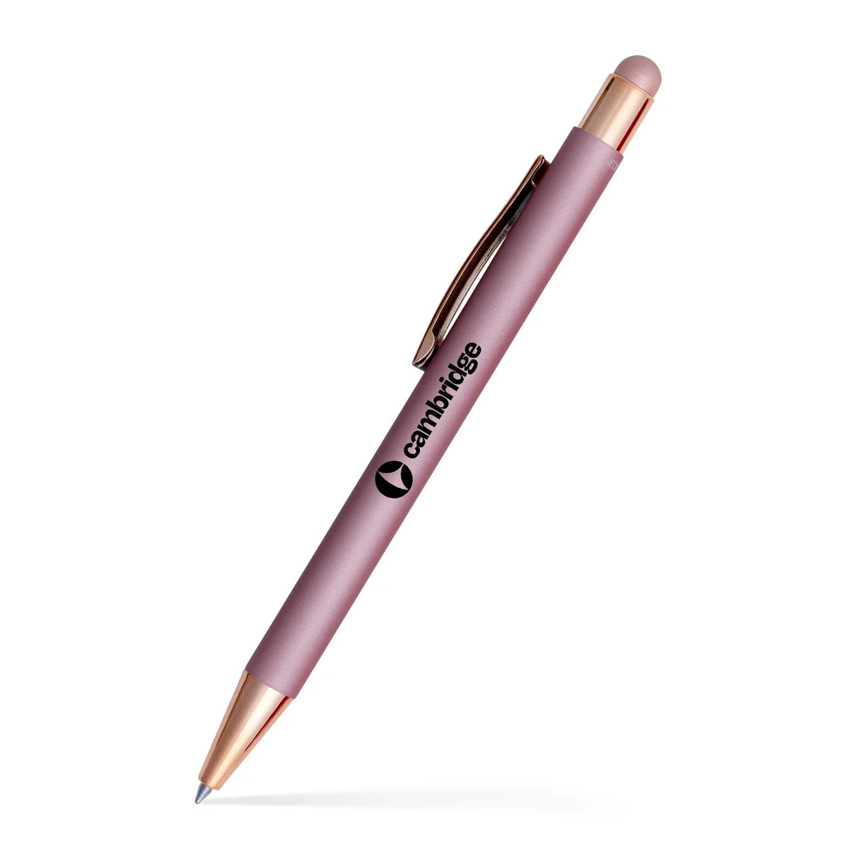 Fleetwood Stylus Satin Soft Touch Gel Click Pen (Recycled Aluminum) 1