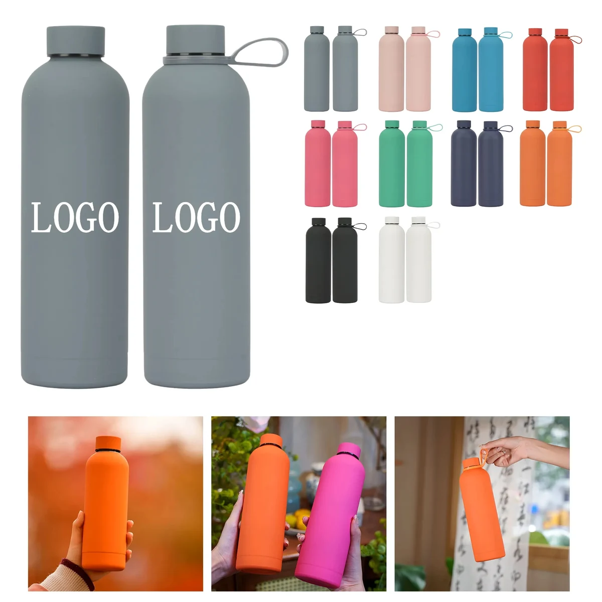 Premium Insulated Stainless Steel Water Bottle 17OZ 1