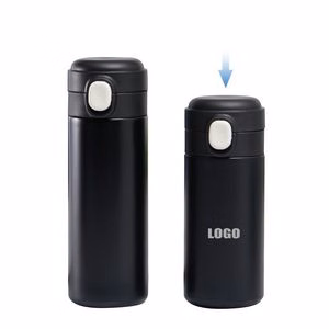 320ml Stainless Steel Cup with Double Wall Insulation Push Flip Lid