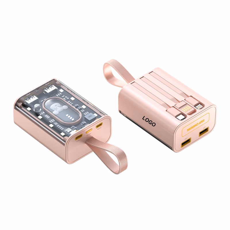 Mini Portable Charger w/Night Light (Direct Import)