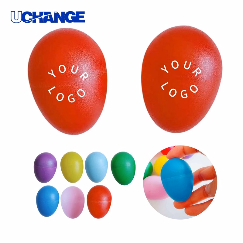 Plastic Egg Shaker Musical Instrument