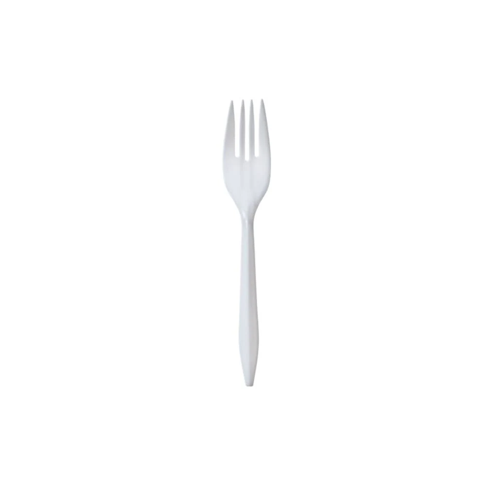 Plastic Forks - White Medium Weight 1000-Pack 1