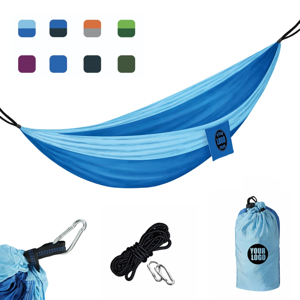Portable Single / Double Camping Hammock 1