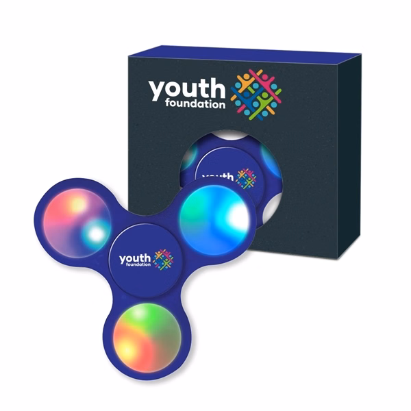 Fun Spinner with LED light and Window Gift Box