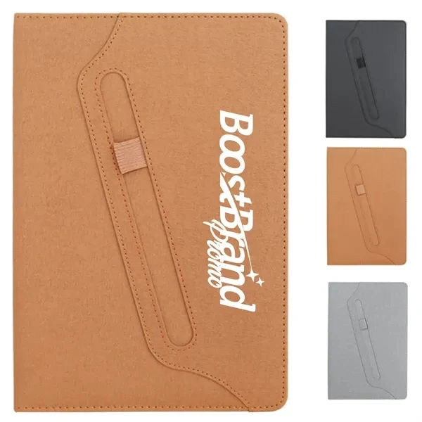 Custom A5 Business Notebook with Pen Loop — Executive Corporate Gifting Item 1