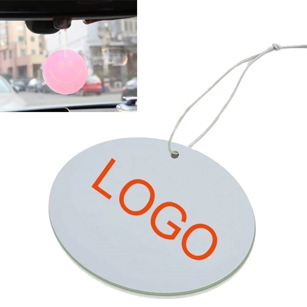 Oval Shape Paper Air Freshener 1