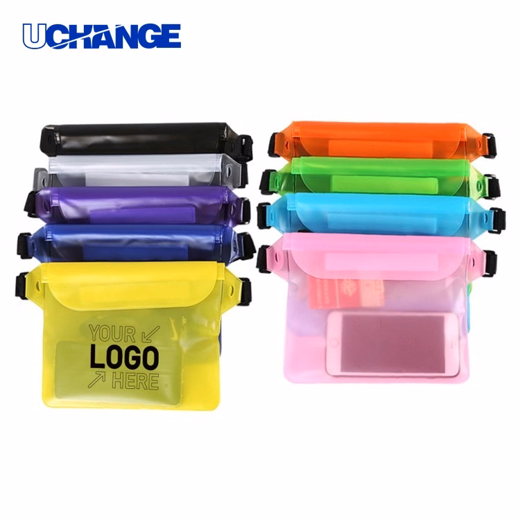 PVC Waterproof Dry Waist Bag for Outdoor Use