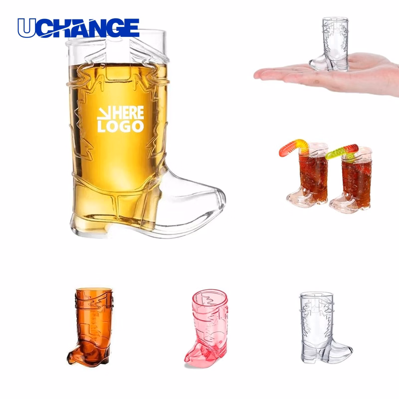 1oz Cowboy Boot Shot Cup