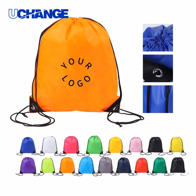 Lightweight Drawstring Backpack Organizer for School and Travel
