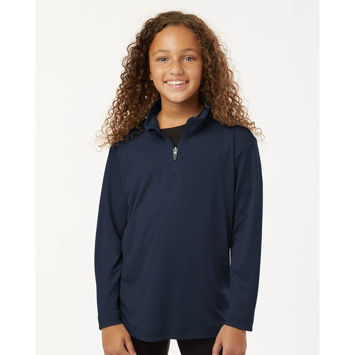 Youth Pro-Lock Performance Quarter-Zip Pullover - 41870Y 1
