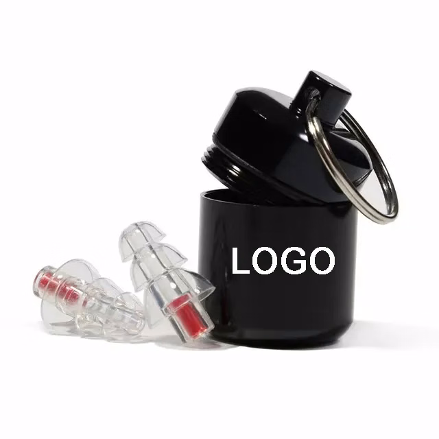 High-Fidelity Earplugs With Carry Case