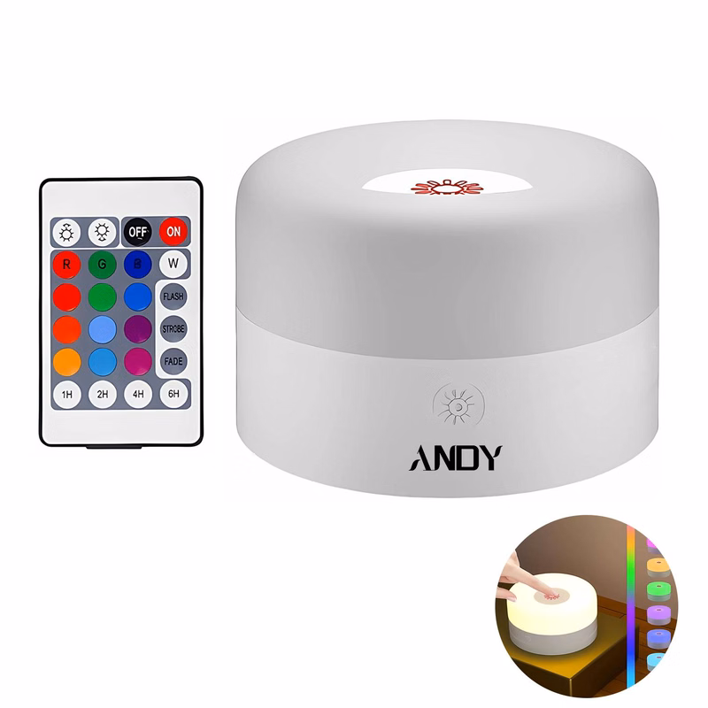 Remote Control Light Bedside Touch Sensor Night Lamps