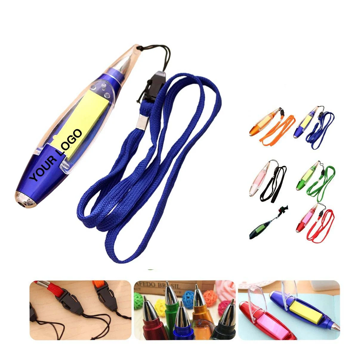 Portable Writing Pen with Built In LED 1