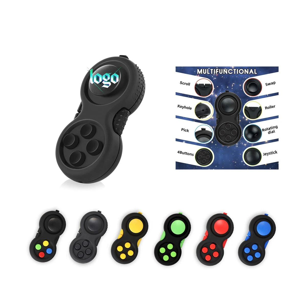8-Function Stress Relief Toy Handle 1