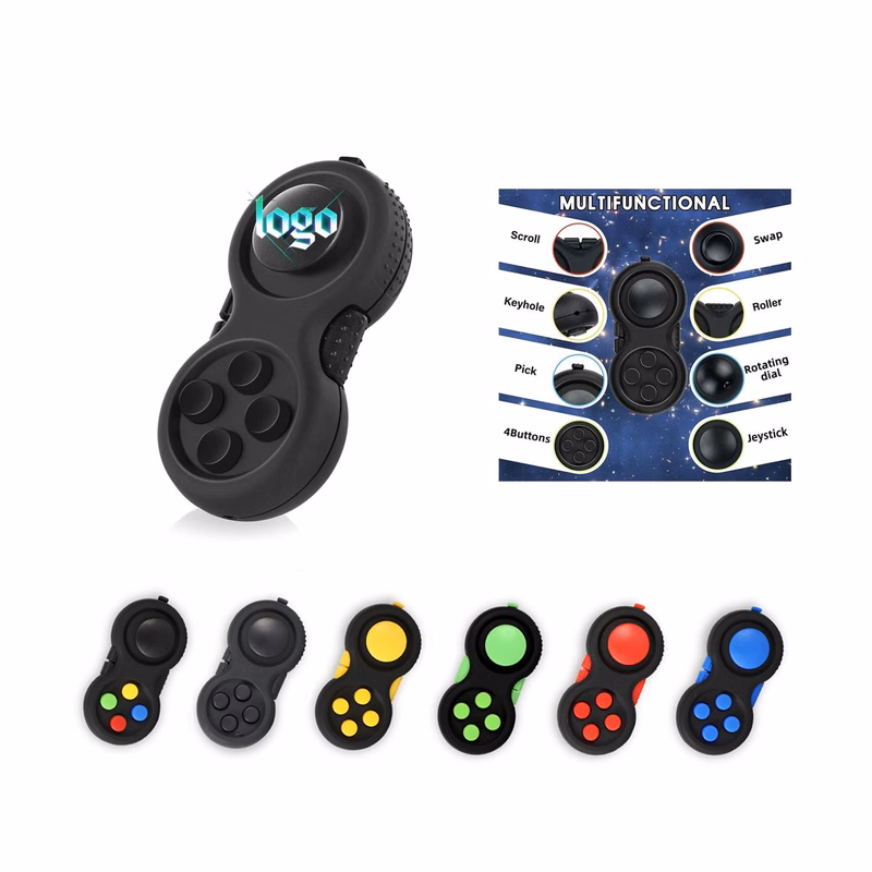8-Function Stress Relief Toy Handle