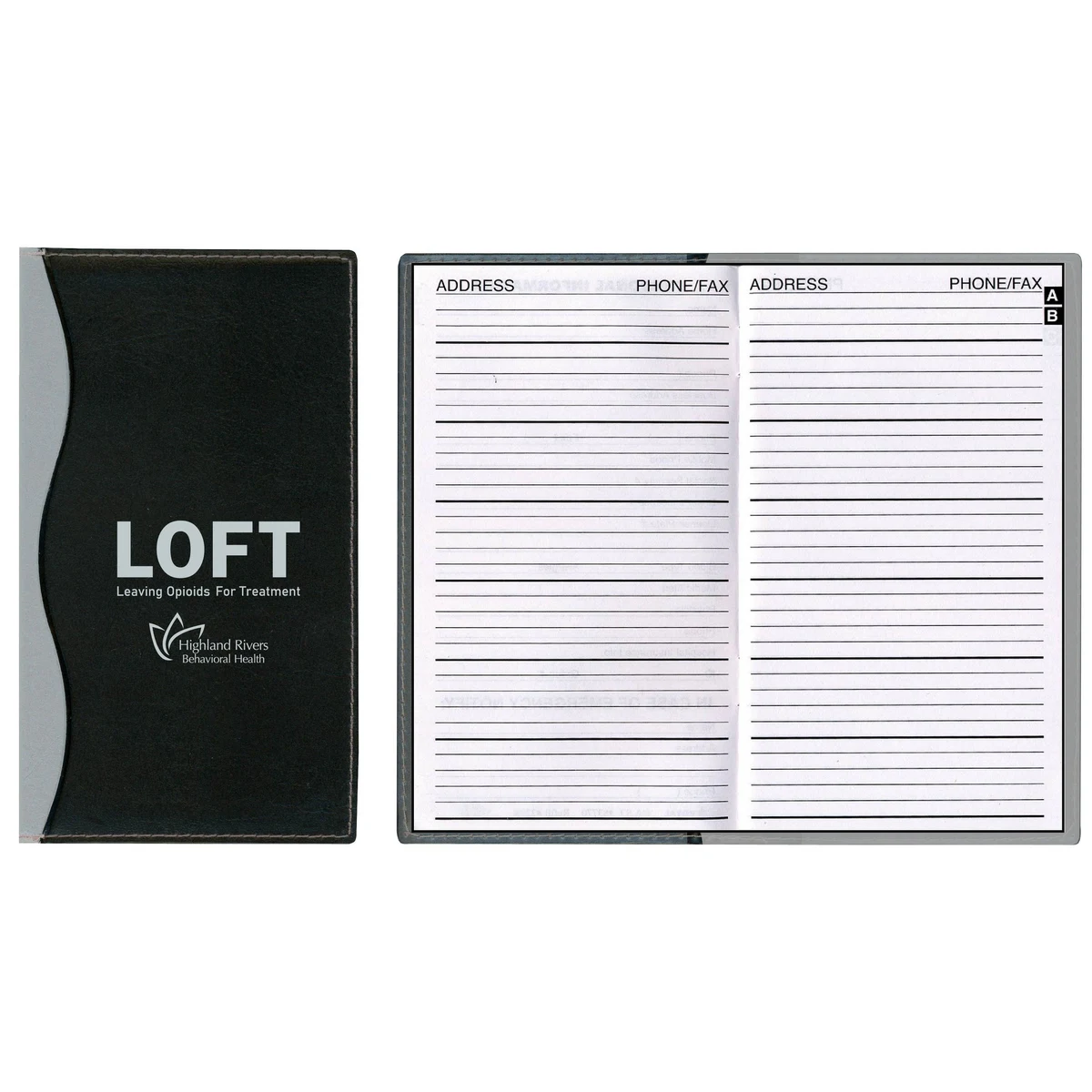 Soft Cover 2 Tone Vinyl Holland Series Address Book 1